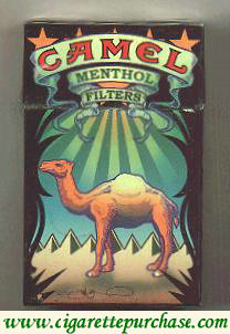 Camel Art Issue Menthol cigarettes hard box